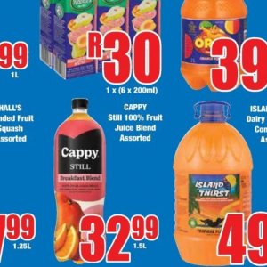 Juice cappy  at Boxer Superstores