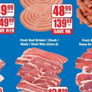 Ribs at Boxer Superstores