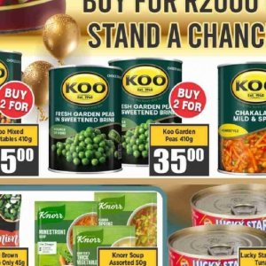 Peas knorr  at Big save