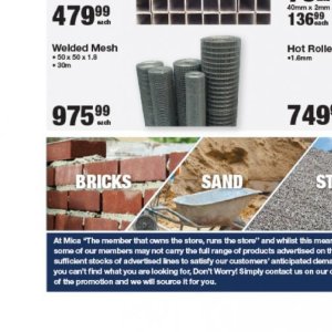 Bricks at Mica