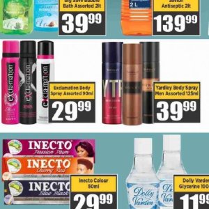 Body spray nivea  at Big save
