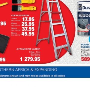 Ladder at Cashbuild