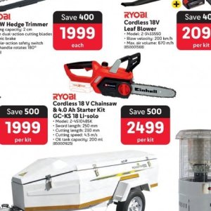 Saw at Makro