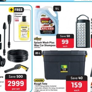 Car shampoo at Makro