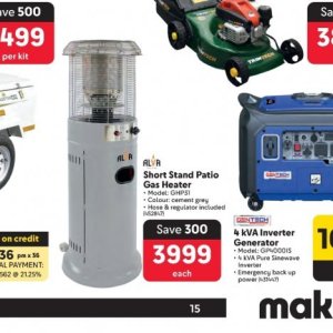 Heater at Makro