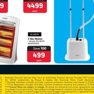 Heater at Makro