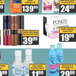 Body spray at Big save