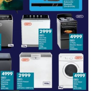 Washing machine at President Hyper