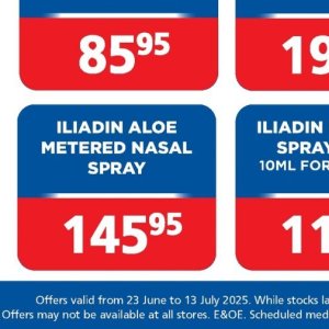 Nasal spray at Link Pharmacy