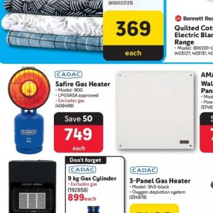 Heater at Makro