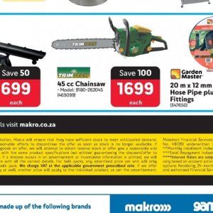 Saw at Makro