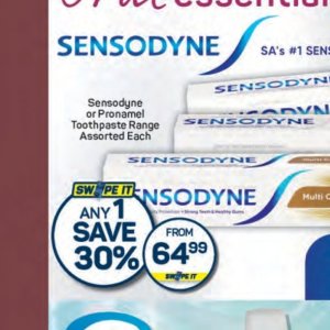 Toothpaste at Pick n Pay Hyper