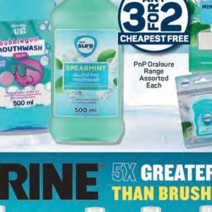 Mouthwash listerine  at Pick n Pay Hyper