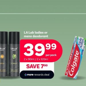 Deodorant at PEP