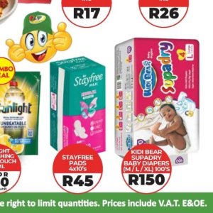 Diapers at 1UP
