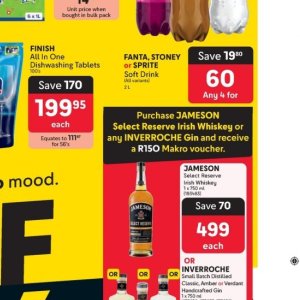 Whiskey at Makro