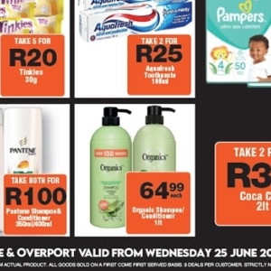 Shampoo at Check Star