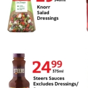 Sauces at Oxford freshmarket