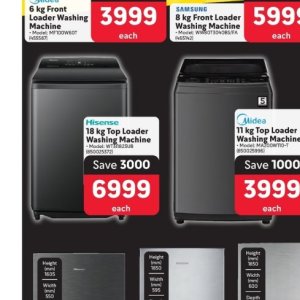 Washing machine at Makro