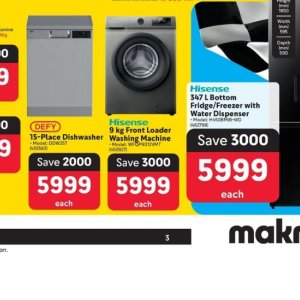 Washing machine at Makro