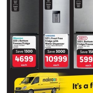Fridge at Makro