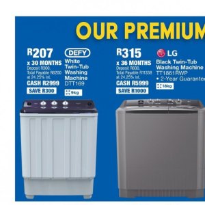 Washing machine at OK Furniture