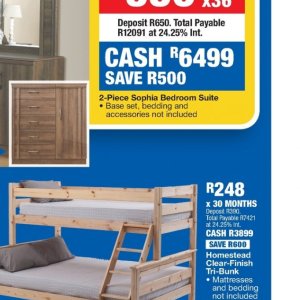 Bed at OK Furniture