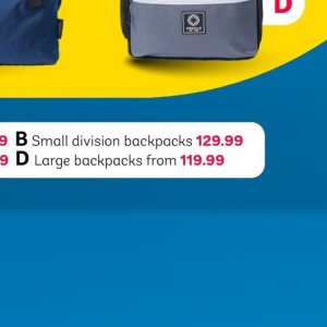 Backpack at PEP