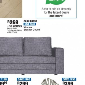 Couch at OK Furniture