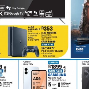  PS4 at OK Furniture