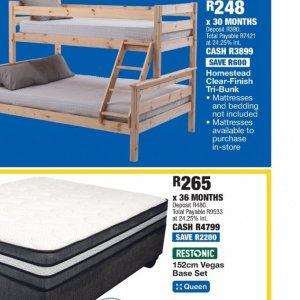 Bed at OK Furniture