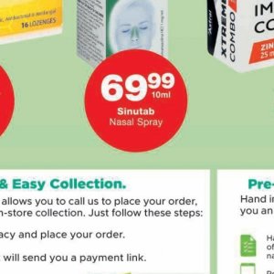 Nasal spray at MediRite