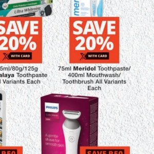 Toothpaste at MediRite