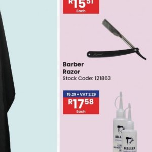 Razor at Africa Cash and Carry