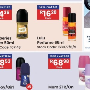 Perfume at Africa Cash and Carry