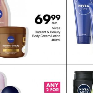 Body cream nivea  at Save Hyper