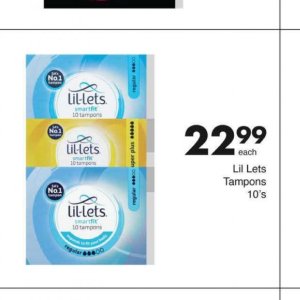 Tampons at Save Hyper