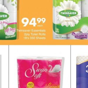 Toilet rolls at Save Hyper