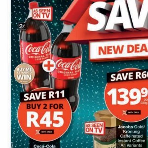  Coca Cola at Checkers