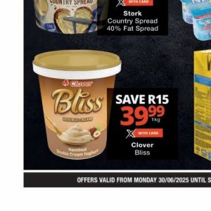 Yoghurt danone  at Checkers