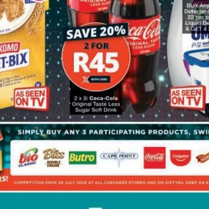  Coca Cola at Checkers