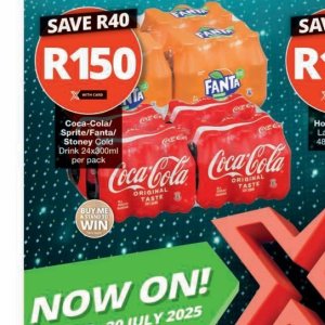 Fizzy drink at Checkers Hyper
