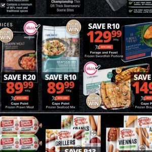 Seafood at Checkers