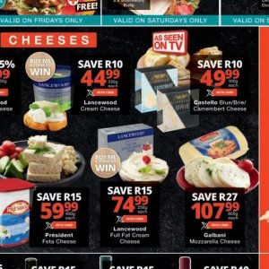 Cheese at Checkers