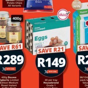 Eggs at Checkers