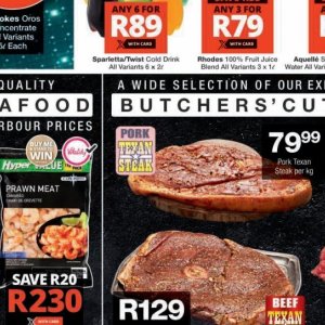Pork at Checkers Hyper