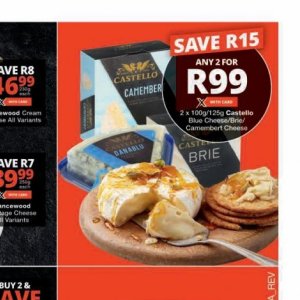 Blue cheese at Checkers