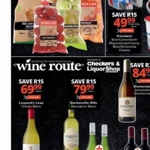 Wine at Checkers