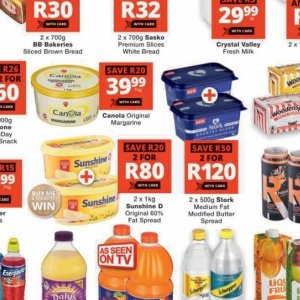 Margarine at Checkers