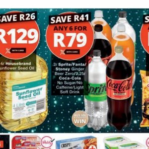 Fizzy drink at Checkers
